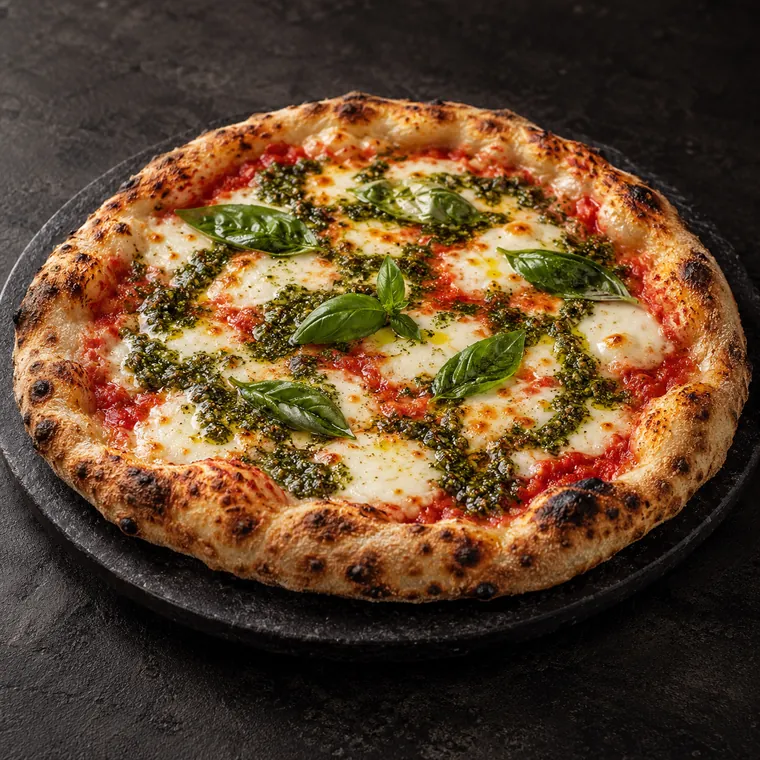 PESTOLU MARGARİTA PİZZA